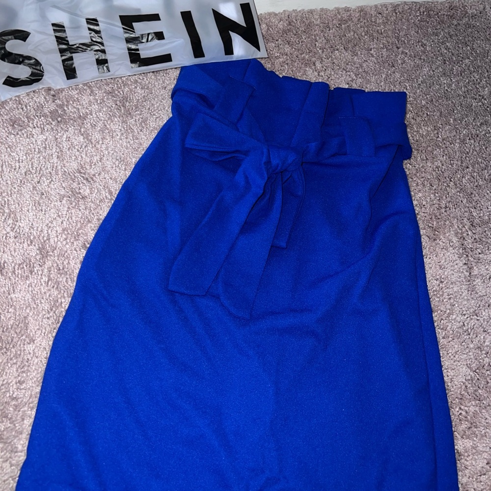 Blue long skirt never used